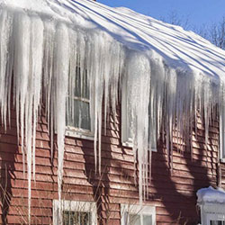 Ice Prevention System For The Roof
