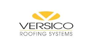 EPDM rubber flat roofing company's Versico Logo