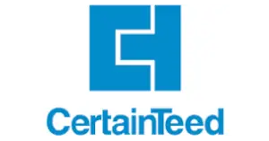 Resdiential roofing company's certainteed logo