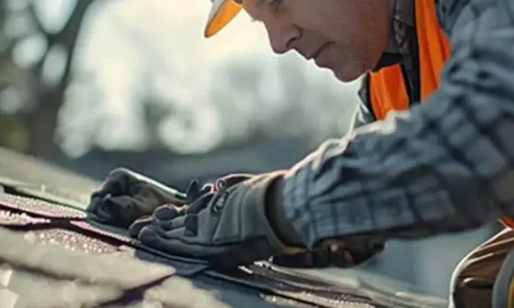 Flint roofing contractor in Central Michigan performing free roof inspections on homes and businesses.