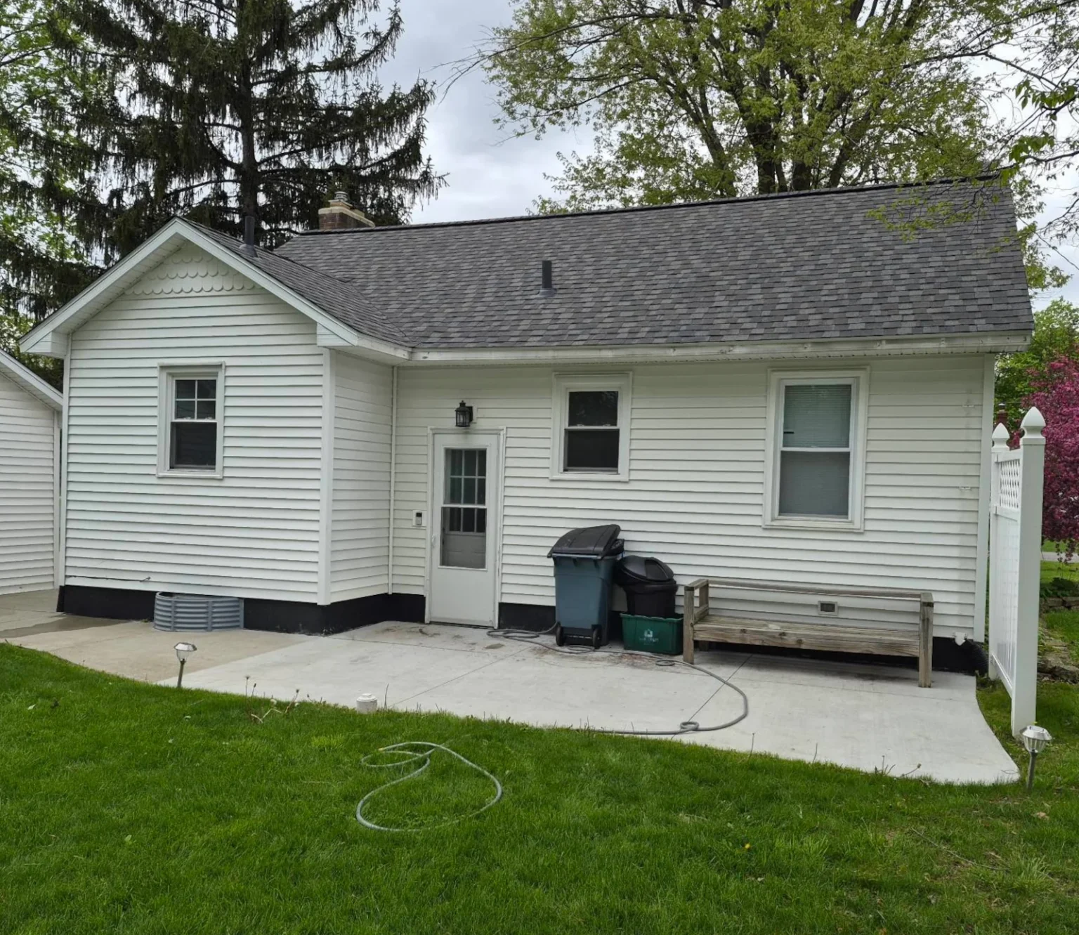 Burton Michigan home with new roof installation.