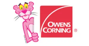 Resiential roofing company's Owens Corning Logo