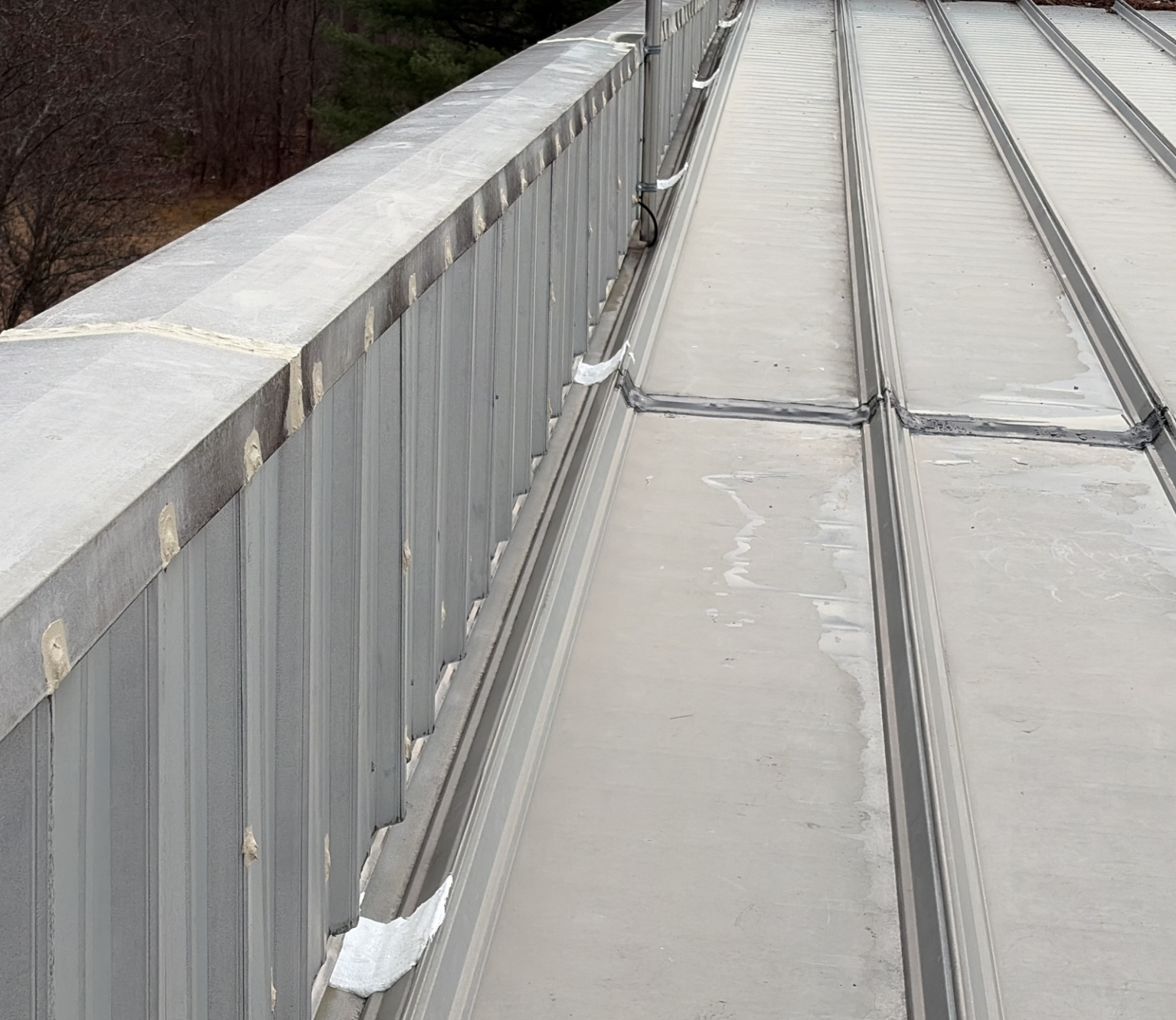 Sealed commercial roofing fasteners.